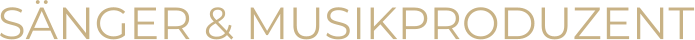SÄNGER & MUSIKPRODUZENT